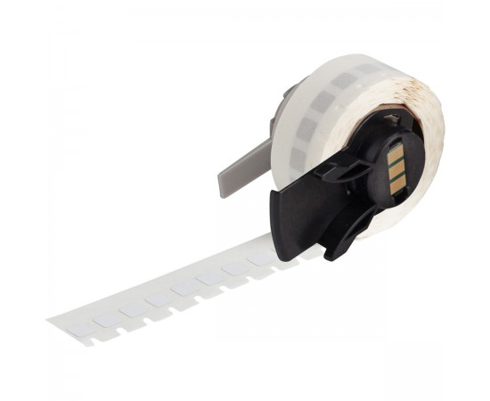 M6-1-718 M610, M611, BMP61, M710 (etiket adaptörlü) ve BMP71 (etiket adaptörlü) için Elektrostatik Sönümleme (ESD) özelliğine sahip Ultra İnce Polyamid Etiketler