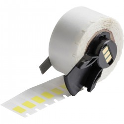 M6-10-427-YL M610, M611, BMP61, M710 (etiket adaptörlü) ve BMP71 (etiket adaptörlü) için Kendinden Laminasyonlu Vinil Sarılabilir Etiketler