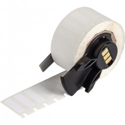 M6-10-498 M610, M611, BMP61, M710 (etiket adaptörlü) ve BMP71 (etiket adaptörlü) için Yeniden Konumlandırılabilir, Çok Amaçlı Vinil Bez Etiketler