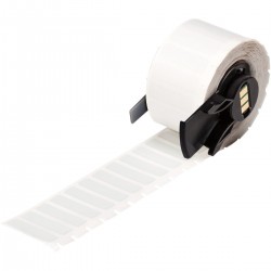 M6-15-428 M610, M611, BMP61, M710 (etiket adaptörlü) ve BMP71 (etiket adaptörlü) için Metalize Mat Gri Polyester Etiketler