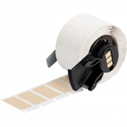 M6-17-724 M610, M611, BMP61, M710 (etiket adaptörlü) ve BMP71 (etiket adaptörlü) için Ultra Isı Dayanımına Sahip Mat Amber Polyamid Etiketler