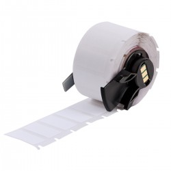 M6-17-489 M610, M611, BMP61, M710 (etiket adaptörlü) ve BMP71 (etiket adaptörlü) için Ultra Agresif Yapışkanlı Çok Amaçlı Mat Polyester Etiketler