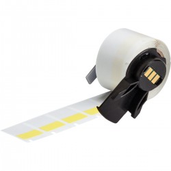 M6-18-427-YL M610, M611, BMP61, M710 (etiket adaptörlü) ve BMP71 (etiket adaptörlü) için Kendinden Laminasyonlu Vinil Sarılabilir Etiketler