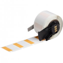 M6-19-427-OR M610, M611, BMP61, M710 (etiket adaptörlü) ve BMP71 (etiket adaptörlü) için Kendinden Laminasyonlu Vinil Sarılabilir Etiketler