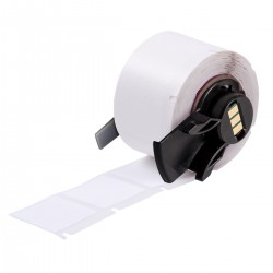 M6-19-489 M610, M611, BMP61, M710 (etiket adaptörlü) ve BMP71 (etiket adaptörlü) için Ultra Agresif Yapışkanlı Çok Amaçlı Mat Polyester Etiketler