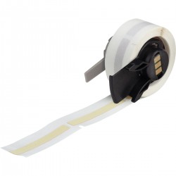 M6-2-724 M610, M611, BMP61, M710 (etiket adaptörlü) ve BMP71 (etiket adaptörlü) için Ultra Isı Dayanımına Sahip Mat Amber Polyamid Etiketler