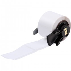 M6-20-351 M610, M611, BMP61, M710 (rulo adaptörünün) ve BMP71 (rulo adaptörünün) için Tahrip Edilebilir Emniyet Belirteçli Mat Vinil Etiketler