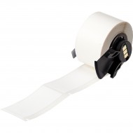 M6-21-498 M610, M611, BMP61, M710 (etiket adaptörlü) ve BMP71 (etiket adaptörlü) için Yeniden Konumlandırılabilir, Çok Amaçlı Vinil Bez Etiketler