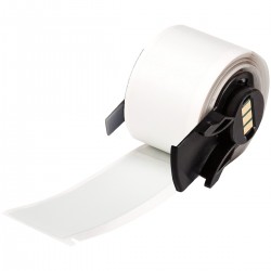 M6-22-428 M610, M611, BMP61, M710 (etiket adaptörlü) ve BMP71 (etiket adaptörlü) için Metalize Mat Gri Polyester Etiketler