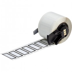 M6-24-483-BK M610, M611, BMP61, M710 (etiket adaptörlü) ve BMP71 (etiket adaptörlü) için Ultra Agresif Yapışkanlı Çok Amaçlı Polyester Etiketler