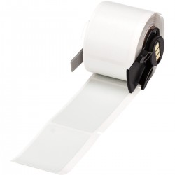 M6-26-428 M610, M611, BMP61, M710 (etiket adaptörlü) ve BMP71 (etiket adaptörlü) için Metalize Mat Gri Polyester Etiketler