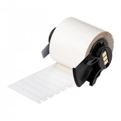 M6-28-423 M610, M611, BMP61, M710 (etiket adaptörlü) ve BMP71 (etiket adaptörlü) için Zorlu Ortam Koşullarına Uygun Çok Amaçlı Polyester Etiketler