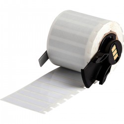 M6-28-498 M610, M611, BMP61, M710 (etiket adaptörlü) ve BMP71 (etiket adaptörlü) için Yeniden Konumlandırılabilir, Çok Amaçlı Vinil Bez Etiketler