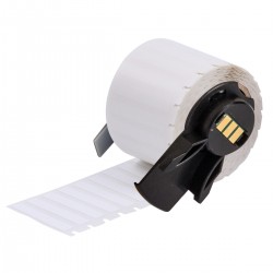 M6-28-499 M610, M611, BMP61, M710 (etiket adaptörlü) ve BMP71 (etiket adaptörlü) için Agresif Yapışkanlı Çok Amaçlı Naylon Etiketler