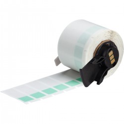 M6-29-427-GR M610, M611, BMP61, M710 (etiket adaptörlü) ve BMP71 (etiket adaptörlü) için Kendinden Laminasyonlu Vinil Sarılabilir Etiketler
