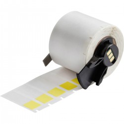 M6-29-427-YL M610, M611, BMP61, M710 (etiket adaptörlü) ve BMP71 (etiket adaptörlü) için Kendinden Laminasyonlu Vinil Sarılabilir Etiketler