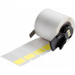 M6-30-427-YL M610, M611, BMP61, M710 (etiket adaptörlü) ve BMP71 (etiket adaptörlü) için Kendinden Laminasyonlu Vinil Sarılabilir Etiketler