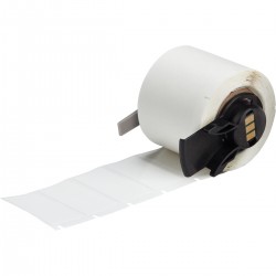M6-30-498 M610, M611, BMP61, M710 (etiket adaptörlü) ve BMP71 (etiket adaptörlü) için Yeniden Konumlandırılabilir, Çok Amaçlı Vinil Bez Etiketler