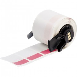 M6-31-427-RD M610, M611, BMP61, M710 (etiket adaptörlü) ve BMP71 (etiket adaptörlü) için Kendinden Laminasyonlu Vinil Sarılabilir Etiketler