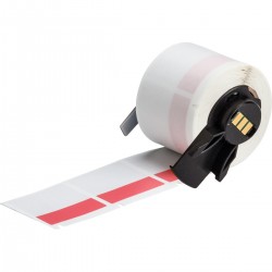 M6-32-427-RD M610, M611, BMP61, M710 (etiket adaptörlü) ve BMP71 (etiket adaptörlü) için Kendinden Laminasyonlu Vinil Sarılabilir Etiketler