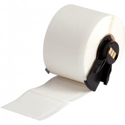 M6-32-498 M610, M611, BMP61, M710 (etiket adaptörlü) ve BMP71 (etiket adaptörlü) için Yeniden Konumlandırılabilir, Çok Amaçlı Vinil Bez Etiketler