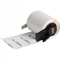M6-35-422-PROP M610, M611, BMP61, M710 (etiket adaptörlü) ve BMP71 (etiket adaptörlü) için Agresif Yapışkanlı Çok Amaçlı Polyester Etiketler