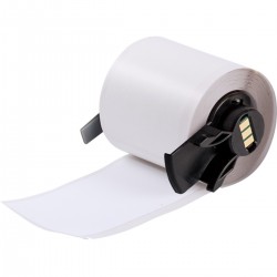 M6-37-489 M610, M611, BMP61, M710 (etiket adaptörlü) ve BMP71 (etiket adaptörlü) için Ultra Agresif Yapışkanlı Çok Amaçlı Mat Polyester Etiketler