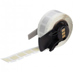 M6-3-724 M610, M611, BMP61, M710 (etiket adaptörlü) ve BMP71 (etiket adaptörlü) için Ultra Isı Dayanımına Sahip Mat Amber Polyamid Etiketler
