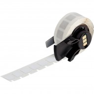 M6-4-719 M610, M611, BMP61, M710 (etiket adaptörlü) ve BMP71 (etiket adaptörlü) için Elektrostatik Sönümleme (ESD) özelliğine sahip Ultra İnce Polyamid Mat Etiketler
