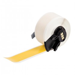 M6C-1900-439-YL M610, M611, BMP61, M710 (etiket adaptörlü) ve BMP71 (etiket adaptörlü) için Çok Amaçlı Vinil Etiketler