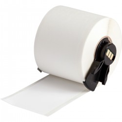 M6C-1900-489 M610, M611, BMP61, M710 (etiket adaptörlü) ve BMP71 (etiket adaptörlü) için Ultra Agresif Yapışkanlı Çok Amaçlı Mat Polyester Etiketler