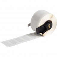 M6-17-428-PSL M610, M611, BMP61, M710 (etiket adaptörlü) ve BMP71 (etiket adaptörlü) için Metalize Mat Gri Polyester Etiketler