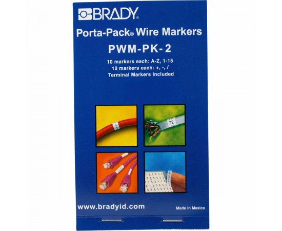 PWM-PK-2 Porta-Pack Tel İşaretleme Kitapları PWM-PK-2 Porta-Pack Tel İşaretleme Kitapları