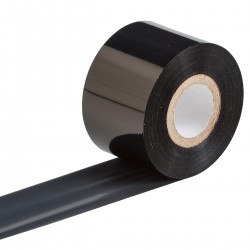 R-7960 40mmx300m /O THT Ribbon, baskı kısmı dışa s Siyah 7960 Serisi Termal Transfer Yazıcı Şeridi
