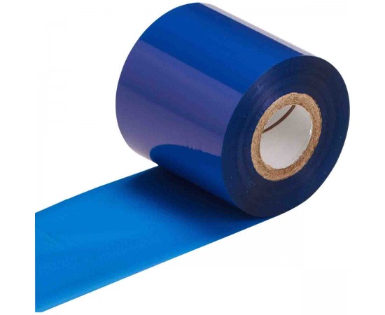 R-4400B 60mmx300m /O THT Ribbon, baskı kısmı dışa Mavi 4400 Serisi Termal Transfer Yazıcı Şeridi R-4400B 60mmx300m /O THT Ribbon, baskı kısmı dışa Mavi 4400 Serisi Termal Transfer Yazıcı Şeridi