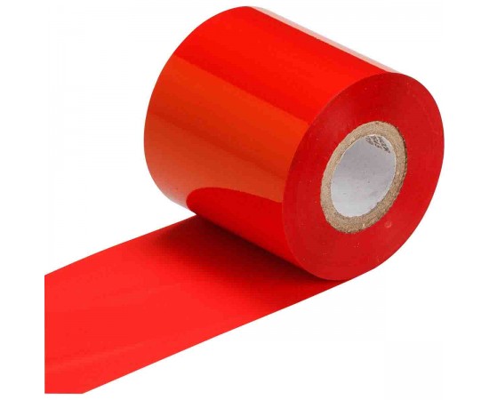 R-4400R 60mmx300m /O THT Ribbon, baskı kısmı dışa Kırmızı 4400 Serisi Termal Transfer Yazıcı Şeridi R-4400R 60mmx300m /O THT Ribbon, baskı kısmı dışa Kırmızı 4400 Serisi Termal Transfer Yazıcı Şeridi