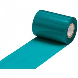 R-4402G 83mmx300m /O THT Ribbon, baskı kısmı dışa  Yeşil 4400 Serisi Termal Transfer Yazıcı Şeridi