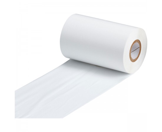R-4407W 110mmx300m /O THT Ribbon, baskı kısmı dışa Beyaz 4400 Serisi Termal Transfer Yazıcı Şeridi R-4407W 110mmx300m /O THT Ribbon, baskı kısmı dışa Beyaz 4400 Serisi Termal Transfer Yazıcı Şeridi