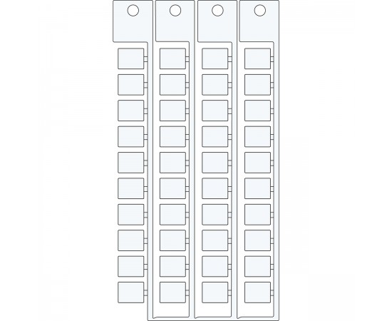 MFC-10x8-WT-SASI SI ASI 10X8 bileşen yapışkansız etiketi MFC-10x8-WT-SASI SI ASI 10X8 bileşen yapışkansız etiketi