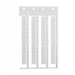 TERMINAL BLOCK TAG, PH, 4X10-4 4 x 10-4 WA PH EN HA modülü için terminal blok yapışkansız etiketi