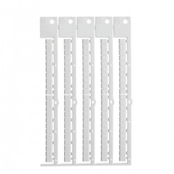 TERMINAL BLOCK TAG, PH, 5X5-5 FLAT PH ZS 5X5-5 modülü için terminal blok yapışkansız etiketi