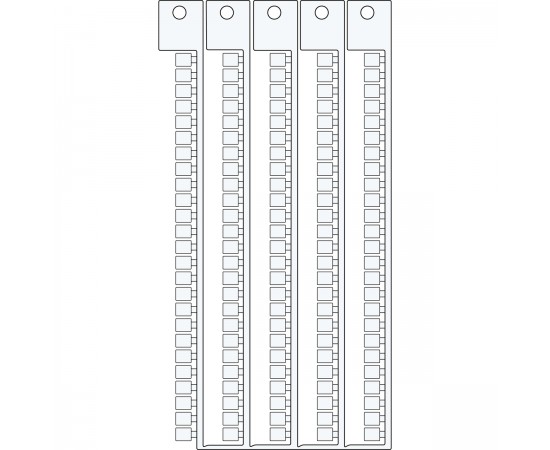 TERMINAL BLOCK TAGS 4,2X5-4,2 PHO.ZS PH ZS 4,2x5-5 modülü için Terminal blok yapışkansız etiketi TERMINAL BLOCK TAGS 4,2X5-4,2 PHO.ZS PH ZS 4,2x5-5 modülü için Terminal blok yapışkansız etiketi