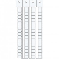 TERMINAL BLOCK TAGS6 8,2-6 MOD WI TE 6X8,2-6 modülü için terminal blok yapışkansız etiketi