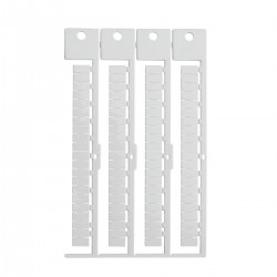 TERMINAL BLOCK TAG, EN, 5X10-5 EN ABB 5x10-5 modülü için terminal blok yapışkansız etiketi
