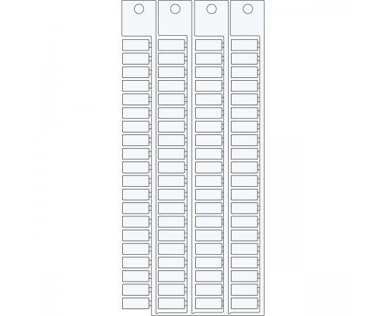 TAGS TERMINAL BLOCKS ENTRELEC 5x12-5-WT EN ABB 5x12-5 modülü için terminal blok yapışkansız etiketi TAGS TERMINAL BLOCKS ENTRELEC 5x12-5-WT EN ABB 5x12-5 modülü için terminal blok yapışkansız etiketi