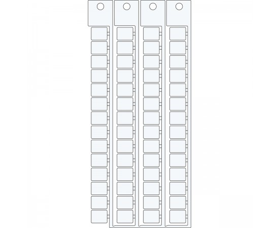 TERMINAL BLOCK TAGS .MOR.ENTREL.8 10-8 EN 5000 ADO 8X10-8 modülü için terminal blok yapışkansız etiketi TERMINAL BLOCK TAGS .MOR.ENTREL.8 10-8 EN 5000 ADO 8X10-8 modülü için terminal blok yapışkansız etiketi