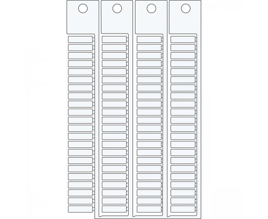 TERMINAL BLOCK TAGS 5 15-5 MOD WA PH EN HA 5X15-5 modülü için terminal blok yapışkansız etiketi TERMINAL BLOCK TAGS 5 15-5 MOD WA PH EN HA 5X15-5 modülü için terminal blok yapışkansız etiketi