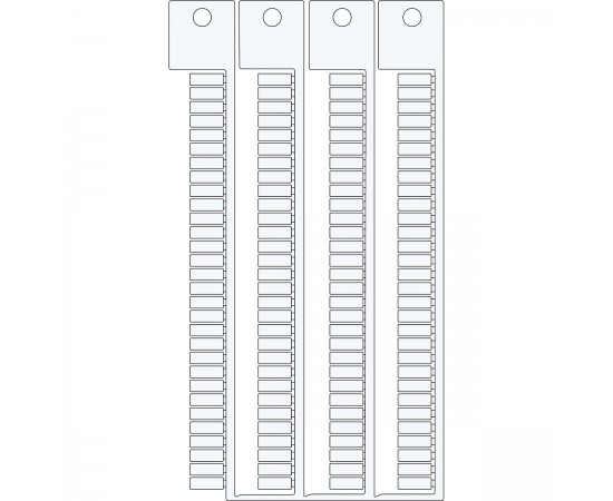 Terminal block tag 3.5 x 10-3.5 Terminal blok yapışkansız etiketi 3,5 x 10-3,5 Terminal block tag 3.5 x 10-3.5 Terminal blok yapışkansız etiketi 3,5 x 10-3,5
