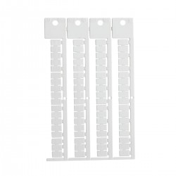 TERMINAL BLOCK TAG, WE, 6X10-6 WE 6X10-6 modülü için terminal blok yapışkansız etiketi