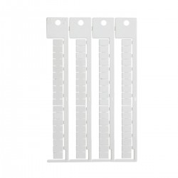 TERMINAL BLOCK TAG, AB, 6x9-6 WO AB 6X9-6 modülü için terminal blok yapışkansız etiketi